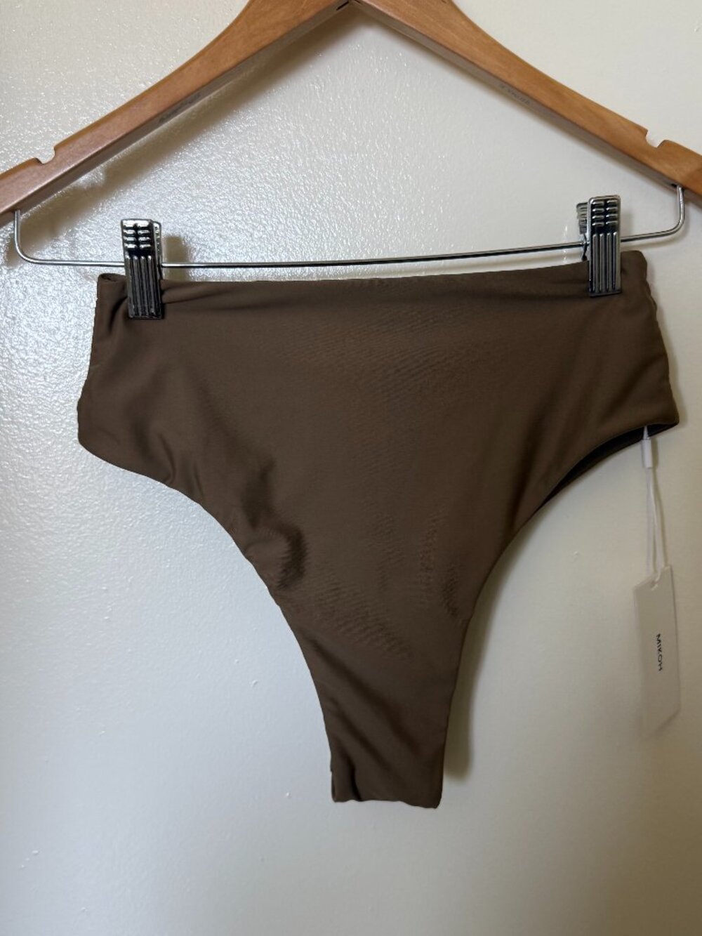 NWT Mikoh Brown Bikini Bottom S